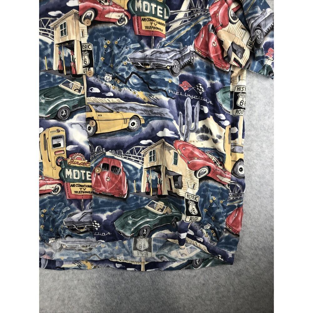 Vintage Paradise Found Men’s Route 66 Corvette Sunset Motel Size Large - Picture 3 of 10